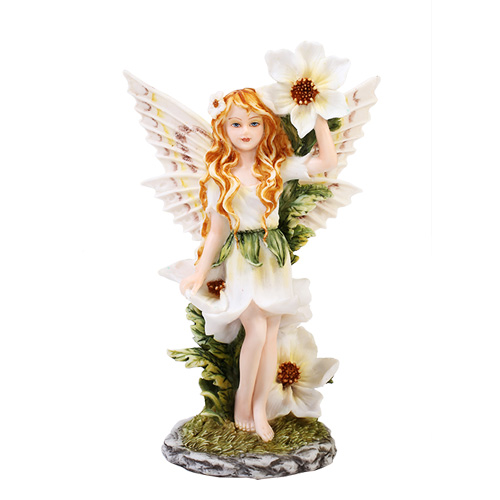 Meadowland Flower Fairy Statue Polyresin Figurine Home Decor | eBay